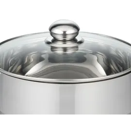 ELO Stahlwaren GmbH Brillant Topf-Set 5-tlg. Kochtopf + Suppentopf + 3 x Deckel