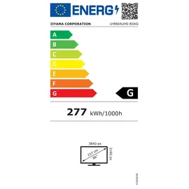 Iiyama ProLite LH8664UHS-B3AG 86"