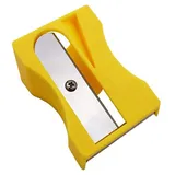 XZincer Multifunktionaler Bleistiftspitzer für Obst und Gemüse, Gurkenschälmaschine, Minischälmaschine, Karottenhobel, Küchenwerkzeuge Kartoffelschälmaschine Metall (Yellow, One Size)