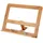 Excellent Houseware Kochbuchhalter Bambus 32 x 24 cm Braun