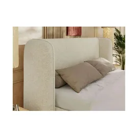 Möbel Kraft Polsterbett 180 x 200 cm Creme
