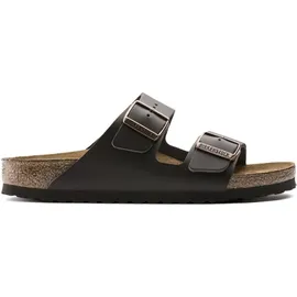 Birkenstock Arizona Naturleder schmal dunkelbraun 44