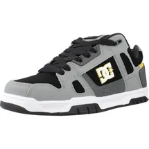 DC Shoes Stag Herren Weite E Grau/Yellow 44