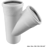 Rehau Schalldämmender RAUPIANO PLUS DN 75/50, 45°, Grad