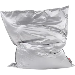 Extra großer Sitzsack Silber FUZZY