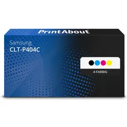 Toner kompatibel mit Samsung CLT-P404C (SU365A) - 4-farbig - Multipack