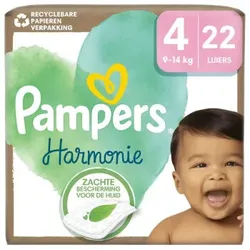 Pampers Harmonie Windeln Gr. 4 Windeln 9kg-14kg 22 Stk