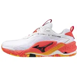 Mizuno Wave Stealth Neo 2 42,5 Rot, Gelb, Weiss