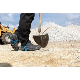 Haix CONNEXIS Safety+ GTX low grau/blau