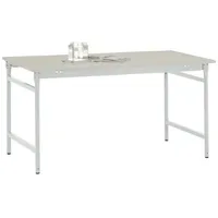 Manuflex BB3011.7035 Arbejdsbord Gråhvid RAL 7035,