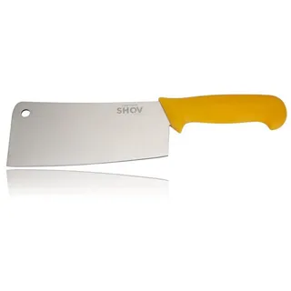 SHOV Hackbeil Groß Klingenlänge 23cm rostfreier Eldelstahl, ergo-Griff