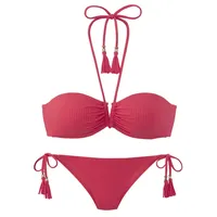 ELBSAND Bandeau-Bikini Damen Hummer Gr.36 Cup C/D