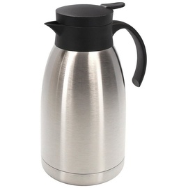 Haushalt International Isolierkanne Isolierflasche Thermo Kanne Kaffeekanne Edelstahl groß 2 l