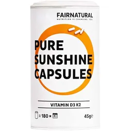medgonet gmbh Fairnatural Vitamin D3 2500 I.E.+K2 MK-7 all-trans