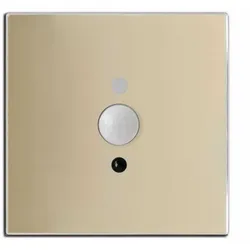 LCN-GUS68C, Glas-Universalsensor für Temperatur, Helligkeit, Feuchte, Bewegung und IR-Empfang in champagner