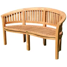 ASS Altenburger Bananenbank 161 x 63 x 85 cm Braun