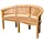 ASS Altenburger Bananenbank 161 x 63 x 85 cm Braun