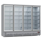 CombiSteel Gastro Flaschenkühlschrank Kühlschrank Gewerbekühlschrank 2025 L 2508x710x1997mm 4 Glastüren | + GROJU Geschirrtuch