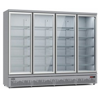 CombiSteel Gastro Flaschenkühlschrank Kühlschrank Gewerbekühlschrank 2025 L 2508x710x1997mm 4 Glastüren