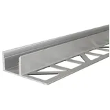 Deko-Light Fliesen-Profil 14x40mm Silber eloxiert 975360
