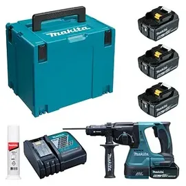 Makita DHR243RT3J inkl. 3 x 5,0 Ah + Makpac + Schnellladegerät