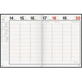 Rido Buchkalender magnum schwarz 2026