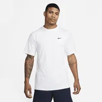 Nike Hyverse s Dri-FIT UV Kurzarm-Oberteil Herren White/Black XL