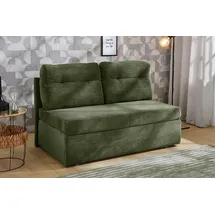 Jockenhöfer Schlafcouch Polyester 2-Sitzer Grün
