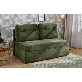 Jockenhöfer Schlafcouch Polyester 2-Sitzer Grün