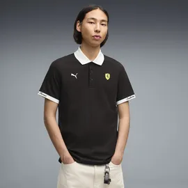 Puma Ferrari Pique Polo schwarz M