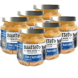 Basttet'o Holistic Hühnerfilet in Galette für Katzen 6x130g