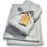 Liebenstein Handtuchset 70 x 200 cm hellgrau 2 St.