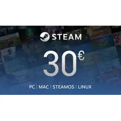 Steam Gift Card 30€