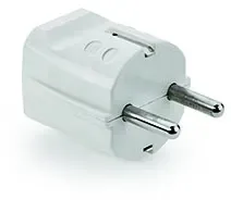 Naber 7011021, Schutzkontakt-Stecker, weiß