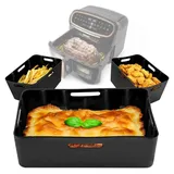 Duronic Silikonform für Airfryer AFL3 schwarz