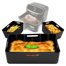 Duronic Silikonform für Airfryer AFL3 schwarz