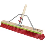 Peggy Perfect Besen LM Bulldozer Elastonborsten Holz L 600 mm mit Stielhalter