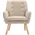 vente-unique Sessel OSIMO Polyester 65 x 79 x 68 cm Beige