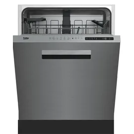 Beko BDDN25530X Einbau-Geschirrspüler (unterbaufähig, 598 mm breit, Edelstahl)