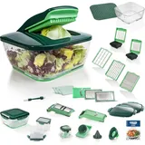 Genius Nicer Dicer Chef 34-tlg. grün