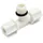 Naturewater Jaco T Fitting V2 Schlauch mit 2x 6,35 mm Anschluss 1/4 12,7 mm Außengewinde 1/2 für Trinkwasser Ultrafiltration Mikrofilter Umkehrosmose