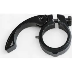 Sattelklemme 40 mm 34 mm Alu Schnellspanner für das Lastenfahrrad Cargobike R500E Longtail SCHWARZ No Size