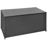 vidaXL Garten-Auflagenbox 120 x 50 x 60 cm Schwarz