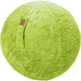 Sitting Ball Fluffy Grün