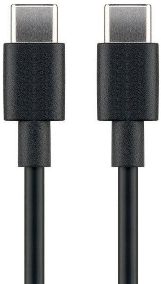 Goobay USB-C auf USB-C Lade- und Synchronisationskabel passend für Geräte mi Akku-Ladestation
