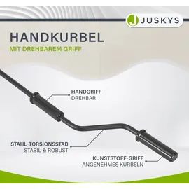 Juskys Gelenkarmmarkise 400 x 300 cm beige