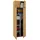 VCM Holz Besenschrank Staubsauger Putzschrank Vandol 70 x 40 cm Braun