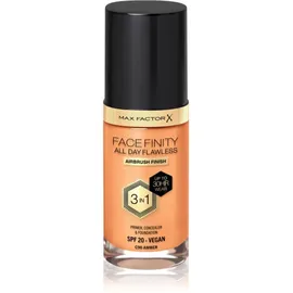 Max Factor Facefinity All Day Flawless SPF20 Flüssiges Make-up mit UV-Schutz 30 ml Farbton C90 Amber