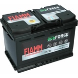 AGM Starterbatterie 12V 70Ah Fiamm EcoForce Autobatterie für Start Stopp Auto