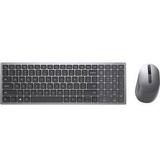 Dell KM7120W Bluetooth®, WLAN Tastatur, Maus-Set Deutsch, QWERTZ Grau (metallic), Schwarz